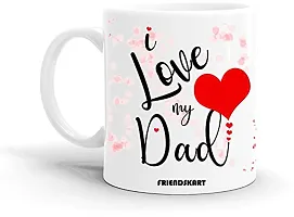 Friendskart.in Ceramic Coffee Printed Mug for Dad, Happy Daddy Day, Happy Father Day (Happy Father Day14)-thumb1