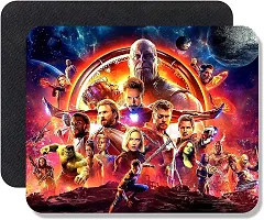 DON'T JUDGE ME FRIENDSKART Avengers Gaming Mouse Pad for Laptop/Computer and Water Resistance Coating Natural Rubber Non Slippery Rubber Base (AVENGERS-116)-thumb1