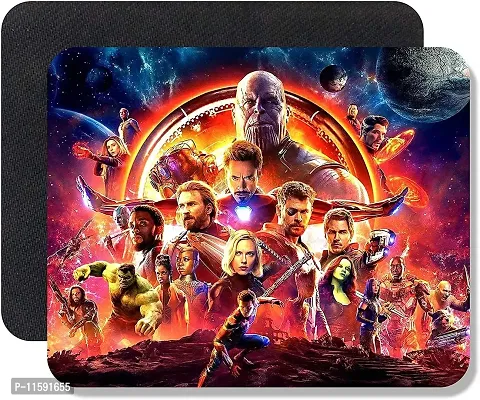 DON'T JUDGE ME FRIENDSKART Avengers Gaming Mouse Pad for Laptop/Computer and Water Resistance Coating Natural Rubber Non Slippery Rubber Base (AVENGERS-116)-thumb2