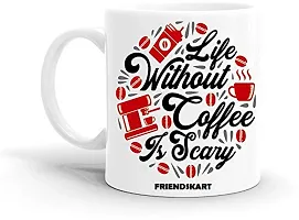 FRIENDSKART Printed Mug Surprised Gift for Girlfriend, Boyfriend, Husband, Wife & Friends Best Printed Coffee Mug Best Gift Item Occasion for New Year. 330ml (Friendskart18)-thumb1