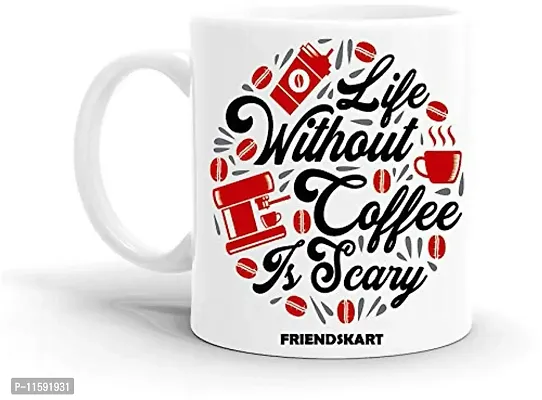 FRIENDSKART Printed Mug Surprised Gift for Girlfriend, Boyfriend, Husband, Wife & Friends Best Printed Coffee Mug Best Gift Item Occasion for New Year. 330ml (Friendskart18)-thumb2