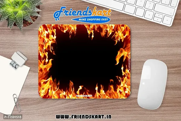 DON'T JUDGE ME FRIENDSKART gGaming Mouse Pad for Laptop/Computer and Water Resistance Coating Natural Rubber Non Slippery Rubber Bas (Mouse PAD 7) (Mouse PAD 42)-thumb3
