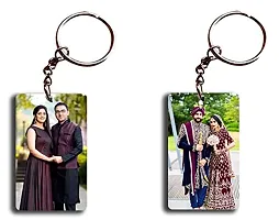 PRINTKART Personalized Photo, Key-chain Customized with Photo, Key -Ring (Multicolored 6.5 x 4.5 cm) Pack Of 2-thumb3