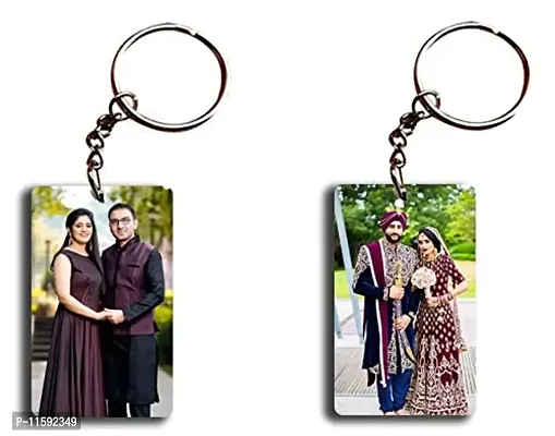 PRINTKART Personalized Photo, Key-chain Customized with Photo, Key -Ring (Multicolored 6.5 x 4.5 cm) Pack Of 2-thumb4