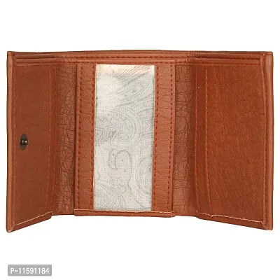 BIZZARE Wallet for Mens Brown Leather Regular Purse tan?12-thumb3