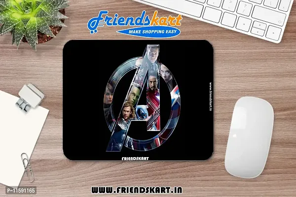 DON'T JUDGE ME FRIENDSKART Avengers Gaming Mouse Pad for Laptop/Computer and Water Resistance Coating Natural Rubber Non Slippery Rubber Base (AVENGERS-111)-thumb3