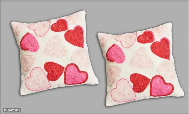 Stylish Multicoloured Cotton Printed Cushion Covers-thumb0