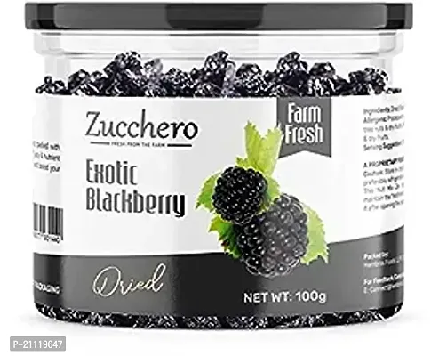 Zucchero Exotic Dried Blackberry, 100G - Crunchy And Goey Berries