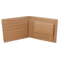 JnD Men Casual Beige Artificial Leather Wallet  (4 Card Slots)-thumb2