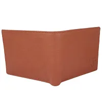 Men Casual, Formal Tan Artificial Leather Wallet - Regular Size  (12 Card Slots)-thumb3