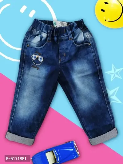 LITTLE MARC JACOBS: pants for boys - Denim | Little Marc Jacobs pants  W60190 online at GIGLIO.COM