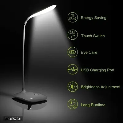 LED Touch On/Off Switch Desk Lamp Children Eye Protection Student Study Reading Dimmer Rechargeable-thumb4