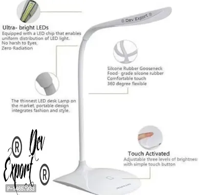 DEV Export Study lamp Rechargeable Led Touch On Off Switch Student Study Reading Dimmer Led Table Lamps White Desk Light Lamp-thumb4