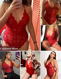 BABYDOLL LINGERIE JEHAR RED-thumb2