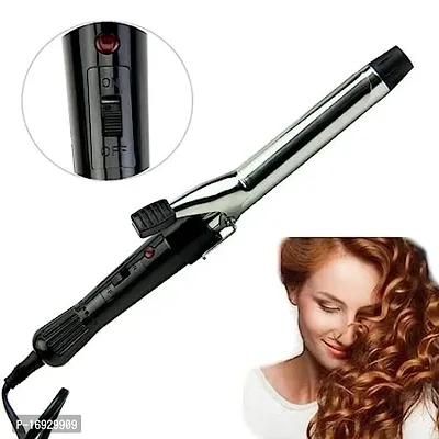 Professional Hair Curler Iron Rod Brush Styler for Women Professional Hair Curler Tong with Machine Stick and Roller-thumb4