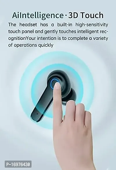 M-19 TWS Bluetooth 5.0 Wireless Earbuds Touch Waterproof LED Digital Display Bluetooth Headset (True Wireless)-thumb4
