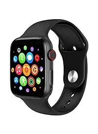 T 500 Smart Watch Touchscreen Cut Receive Calling Smart Watch With Multiple Functions Smartwatch Black Strap-thumb1