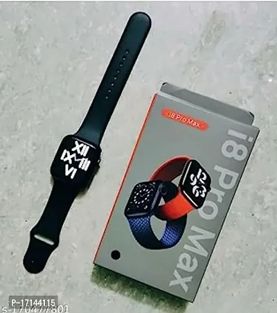 Series 8 i8 Pro Max Smart Watch 1.83 Display Smartwatch Full Touch with 100+ Sports Modes with IP68, Sp02 Tracking, Over 100 Cloud Based Watch Faces.