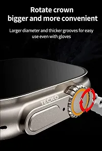 Ultra Seris 8 Smart Watch Men Two Watch NFC Door Unlock Smartwatch Bluetooth Call Wireless Charge Fitness Bracelet (Ultra s-8 BLACK) 65% off-thumb3