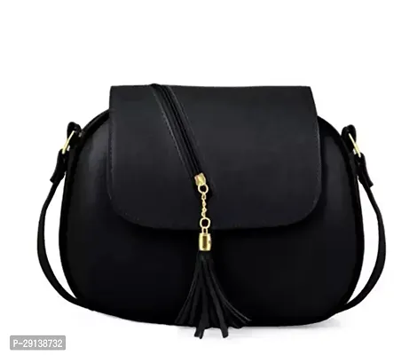 Classy Solid Sling Bag  for Women-thumb0