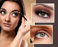 Hot Beauty - Black Liquid Eyeliner for Girls Womenrsquo;s Long Lasting Eyeliner for Cat Eyes Smudge Proof Intense Pigment Last for 24 Hours Fine Look Eyeliner with Kajal-thumb1