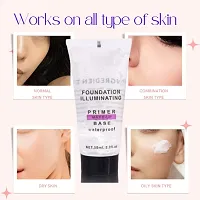 Hot Beauty Perfect Professional Foundation Illuminating Gel Primer Makeup Base waterproof for Women  Girls Party Makeup.-thumb1