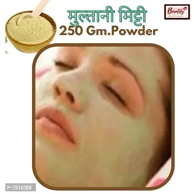 Hot Beauty 100% Natural Multani Mitti Powder for Face Pack | Fullers Earth Clay (250 Grams)-thumb4