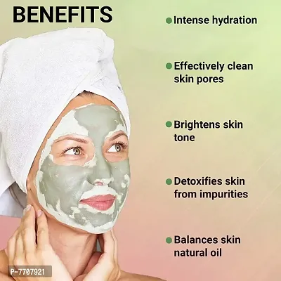 Beautify Look Green Tea Cleansing Mask Stick for Face | Oil Control | For Blackheads,  Anti-Acne | Purifying Mud Mask Travel Pack-thumb3