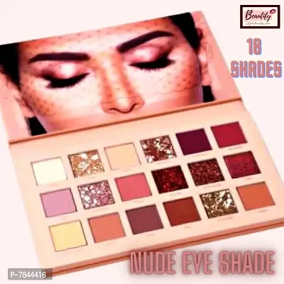 Hot Beauty Nude Edition Eye shadow 18 Color Palette, Shimmer and Matte Shades for Eye Makeup