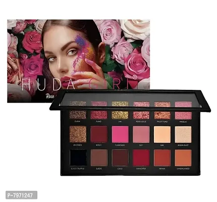 Beautify Look Rose Gold Remastered Edition 18 Color Eyeshadow Palette Matte and Shimmer Eyeshadow-thumb0