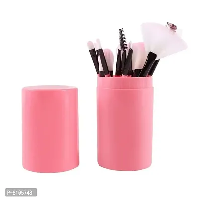 Beautify 12 Yohana Brushes High quality in Pink color with Pink case-thumb0