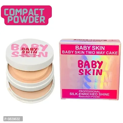 Hot Beauty Baby Soft Compact for All Skin Type For Perty Makeup Compact