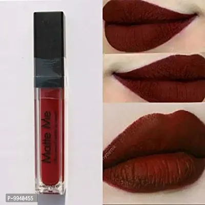 beautify Matte Me Liquid Lipstick Maroon -1-thumb0