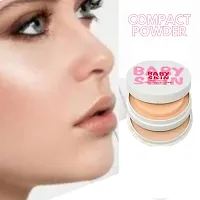 Hot Beauty Professional Silk-Enriched Shine (Baby Skin) Compact Powder-thumb2