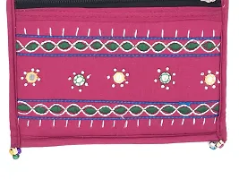 srishopify handicrafts Sling Bag For Women Stylish Latest Crossbody Bags Small Party Side Bags For Girls Trendy Ladies Purse Mobile Phone Valentines Day Gift For Girlfriend Pink-thumb1