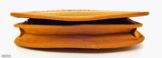 srishopify handicrafts Lady Purse for Women Stylish Combo Pack Pocket Purse Girls Cotton Ladies Clutches Wallets for Women (Mini 6.5 Inch Rama Green - Mustard Yellow )-thumb4