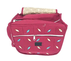 srishopify handicrafts Travel Sling Bag for Women Stylish Handcrafted Banjara Cotton Cross Body Bags for Ladies Ethnic Girls College Sling Bag Return Gifts Medium Size Maroon-thumb1
