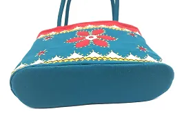 srishopify handicrafts Women Hobo Shoulder Bag Stylish Shoulder Bag Womens Bag Mini Size Handle Tote Girls Stylish Bag Branded Navratri Gift for Ladies Poojan-thumb2