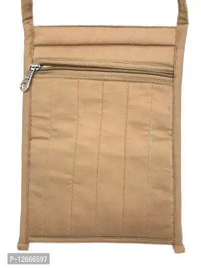 srishopify handicrafts sling mobile bag for women stylish trendy Mirror Work sling bag purse for women Cream (Medium 11x7.5 in Mirror Work Thread)-thumb5