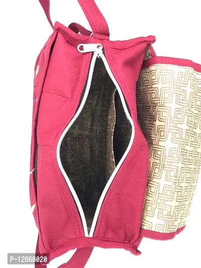 srishopify handicrafts Travel Sling Bag for Women Stylish Handcrafted Banjara Cotton Cross Body Bags for Ladies Ethnic Girls College Sling Bag Return Gifts Medium Size Maroon-thumb4