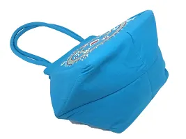 srishopify handicrafts Handmade Girls Shoulder Handbag Stylish Ladies Purse Bag Trendy Hobo Bag Purse for Women Floral Embroidered Bridal Gifts for Bride 9 Inch Rama Green-thumb2