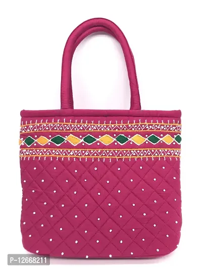 SriShopify Handmade Mini Purse Flap Handbag stylish trendy Purse/Handbag, Mini Beautiful Fashion Washable Sling bag Bhai Dooj Gift for Sister-thumb0