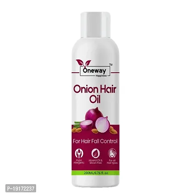 Oneway Happiness Onion Hair Oil 200ml-thumb0