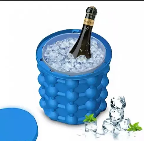 GTC® Magic Silicone Ice Cube Maker Genie Space Saving Ice Bucket Summer Beach(ITN-728-118)