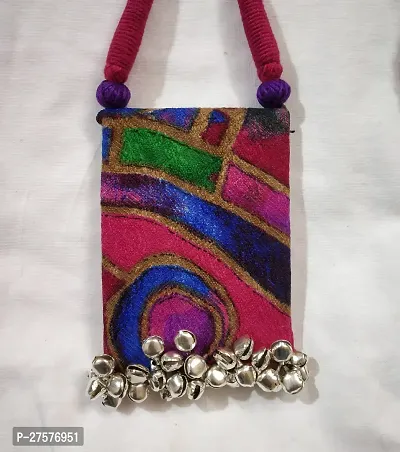 Stylish Multicoloured Fabric Chains For Women