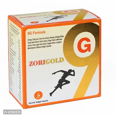 Zorilgold Omega 3 Fatty Acid Lycopene Multivitamins I Mineral 10 Softgel Capsules-thumb2