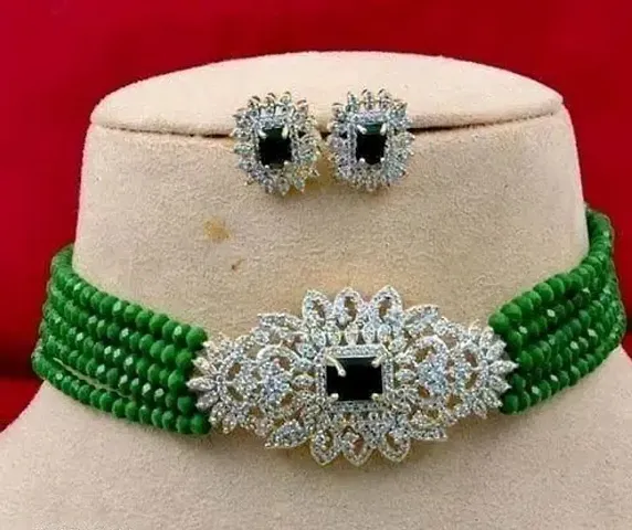 princess and colorful choker jewellery set