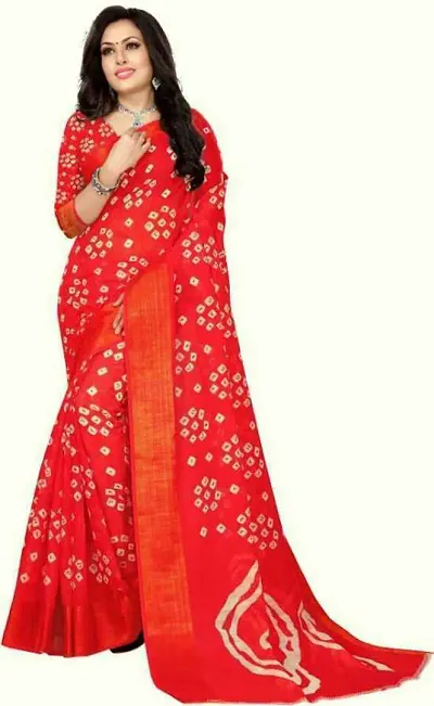 Attractive Cotton Saree without Blouse piece 