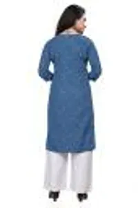 Stylish Crepe Stitched Kurta For Women-thumb2