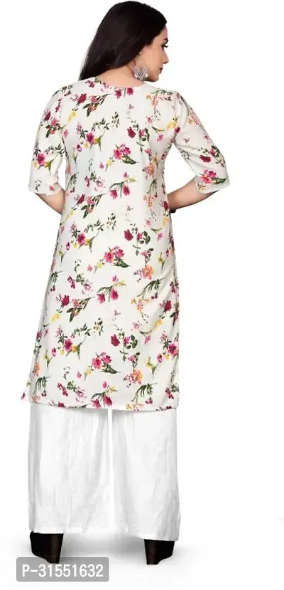 Stylish Crepe Stitched Kurta For Women-thumb3